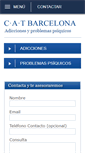 Mobile Screenshot of cat-barcelona.com
